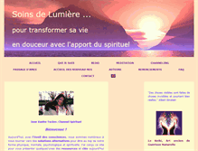 Tablet Screenshot of lumiereadonner.com
